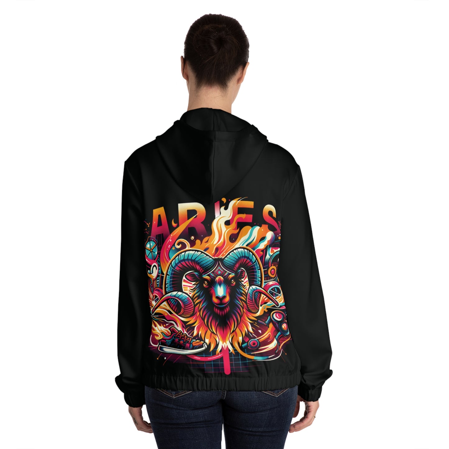 Aries Zodiac Hoodie for Woman